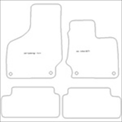 Audi TT Coupe or Roadster Mk2 Car Mats